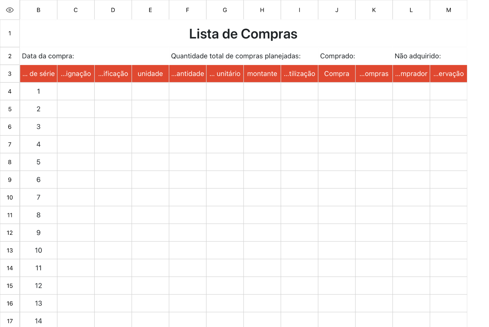 Lista de Compras 2